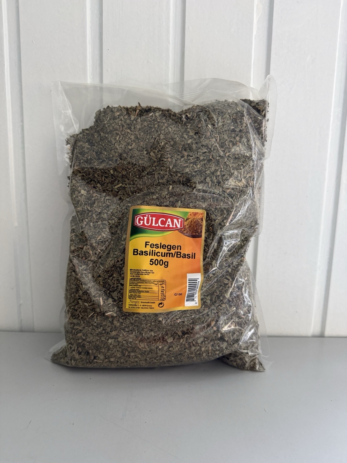 Basilikum 500gr