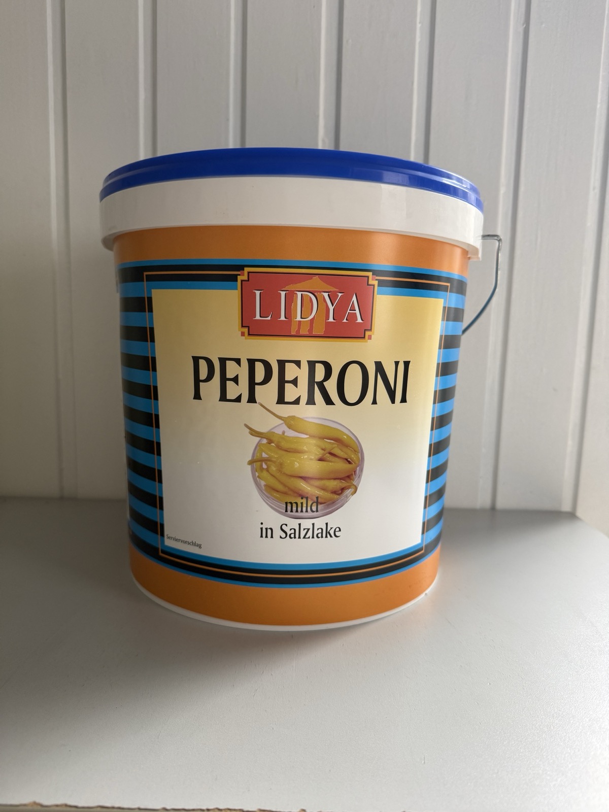 Griechische Peperoni mild Eimer