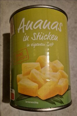 Ananas Stücke 560g