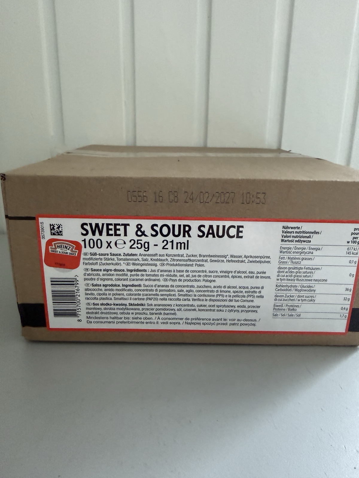 Sweet &Sour Dip100x25