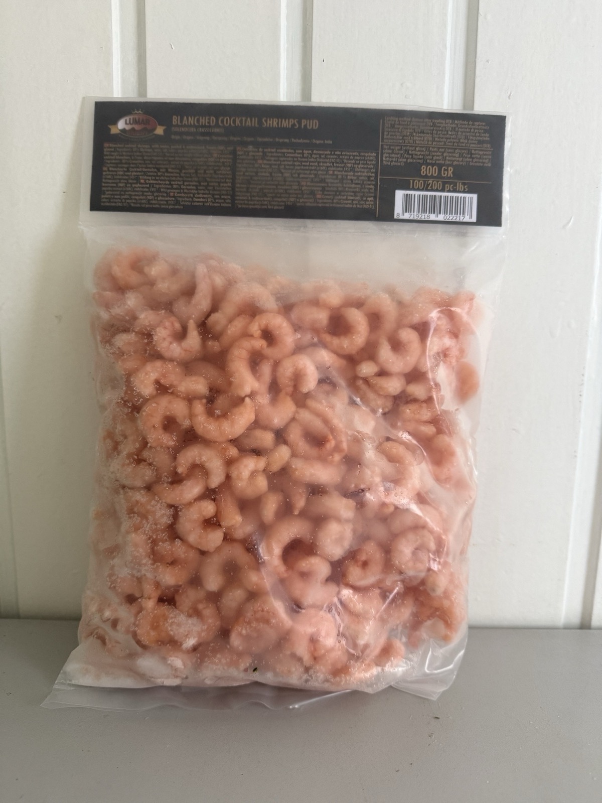 Shrimps 100/200 1000gr TK