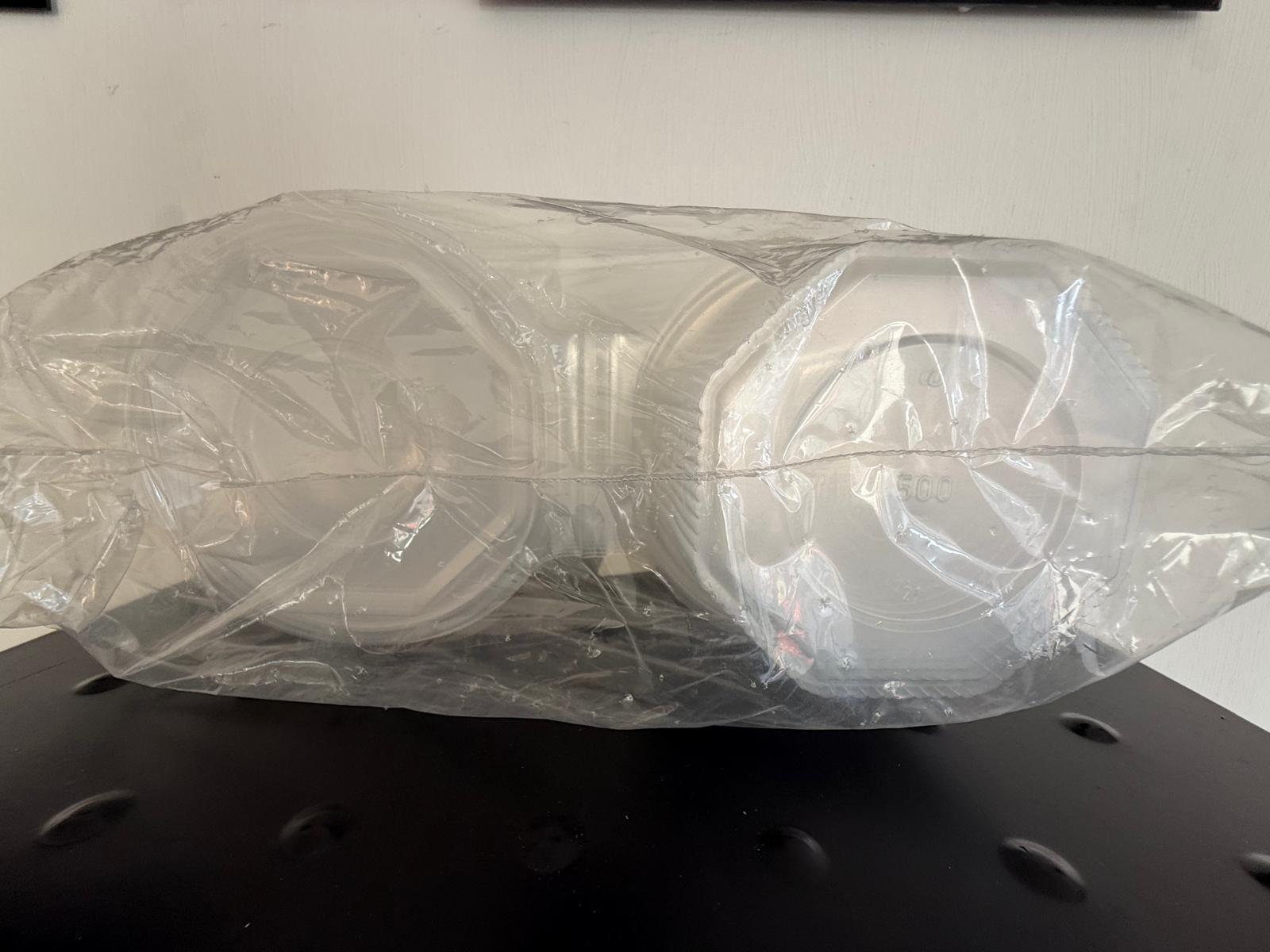 Klappbox 8-eckig 500ml 100st.